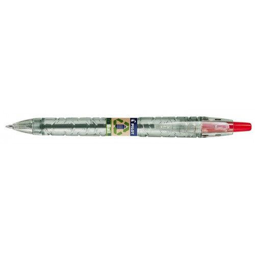 Pilot Golyóstoll 0,27mm nyomógombosB2P EcoBall piros