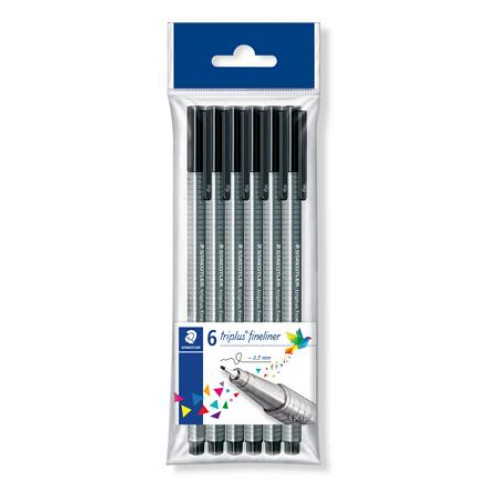 Staedtler Tűfilc készlet 0,3mmTriplus 334 fekete