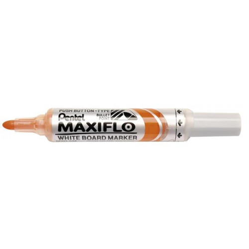 Pentel Táblamarker 2,5mm kúposMaxiflo MWL5M narancs