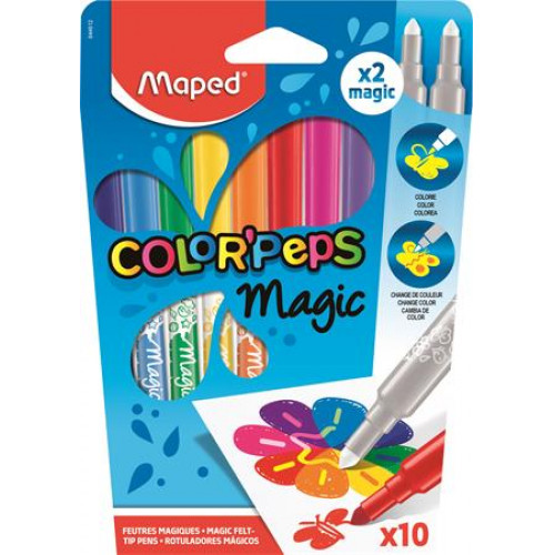 Maped Filctoll készlet 3,6mmColorPeps Magic 8+2 különböző szín