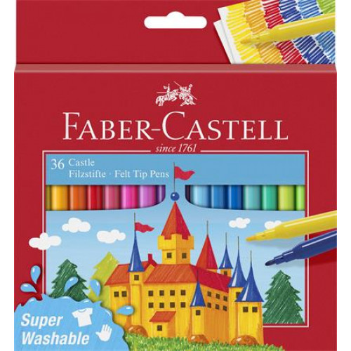 Faber-Castell Filctoll készlet36 különböző szín Castle