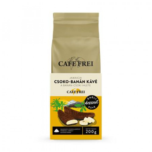 Kávé pörkölt őrölt 200g Cafe Frei Jamaicai Csoko-Banán