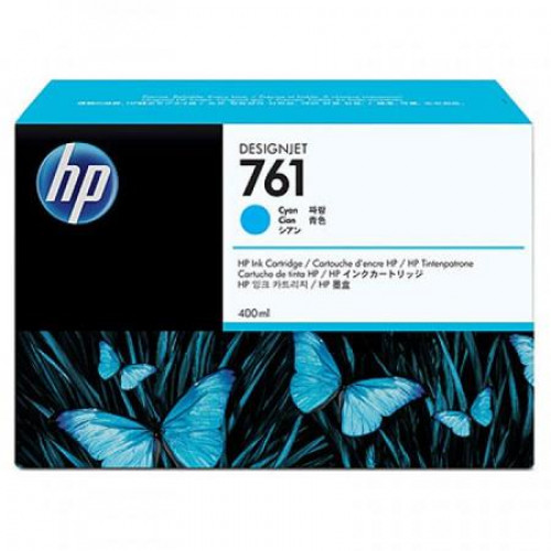 Hp Tintapatron DesignJet T7100 nyomtatóhoz761 cián 400ml CM994A