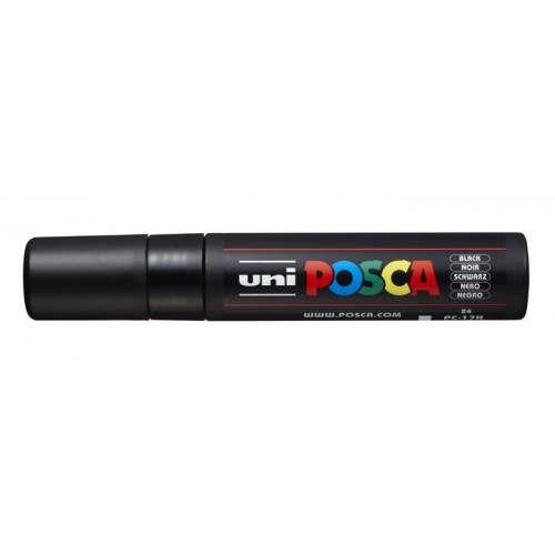 Uni Dekormarker 15mm vágottPosca PC-17K fekete