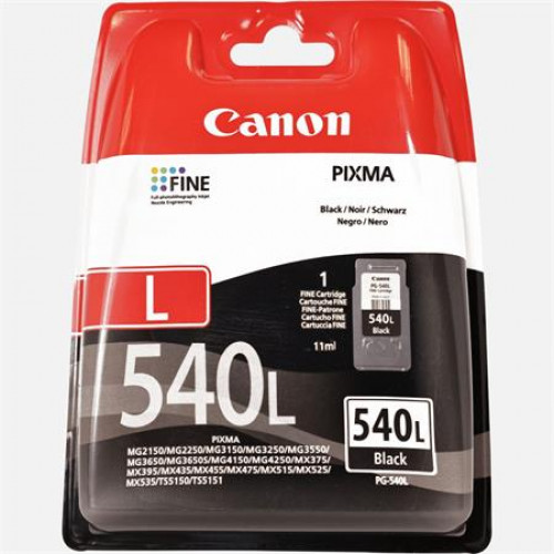 Canon Tintapatron Pixma MG2150 3150 nyomtatókhozfekete 300 oldal PG-540L