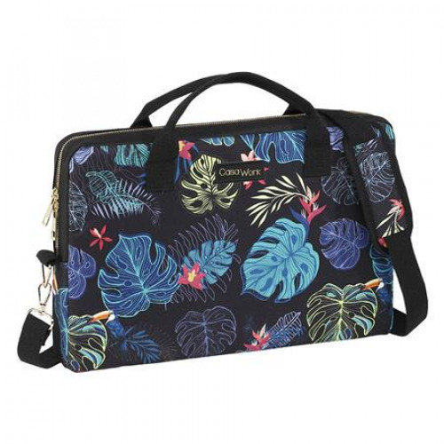 Viquel Notebook táska 15CASAWORK Tropical fekete-kék