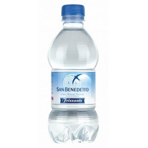 Ásványvíz szénsavas 0,33l PET palack San Benedetto