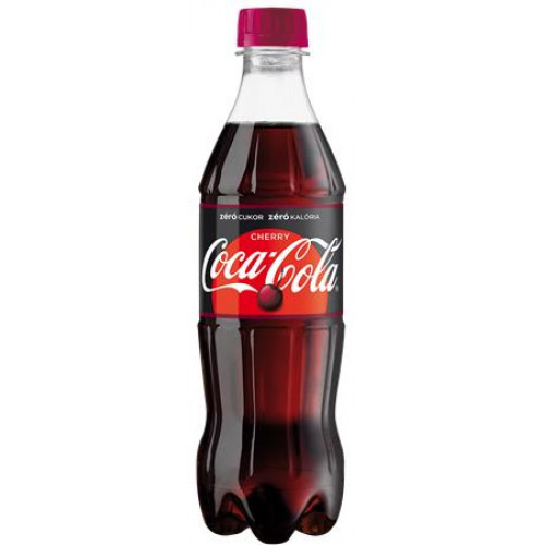 Coca Cola Üdítőital szénsavas 0,5lZero Cherry DRS